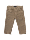 Monnalisa Boys Brown Trousers-Trousers-Bambini Emporio