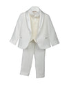 Bimbalo Baby Boys White Tuxedo-Suit-Bambini Emporio