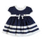Mayoral Baby Girls Short Sleeve Satin Dress-Dress-Bambini Emporio