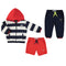 Mayoral baby boys striped tracksuit set (3 pieces)-Jacket-set-Bambini Emporio