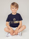 Aigner Kids Teen Navy Logo T-Shirt-T-Shirt-Bambini Emporio